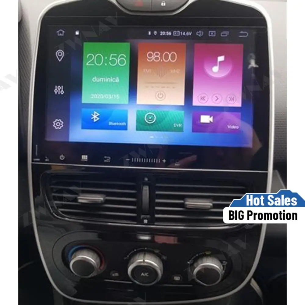 Renault Clio 3 4 2013/2018 2 Din Android 10.0 Car Radio Player Video Car  GPS Navigation Autoradio Stereo Multimedia Carplay
