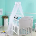 2022 Baby Cradle Bed Mesh Mosquito Net Foldable Summer Baby Arched Mosquitos Net Portable Crib Netting For Infant Babybett Cribs preview-2
