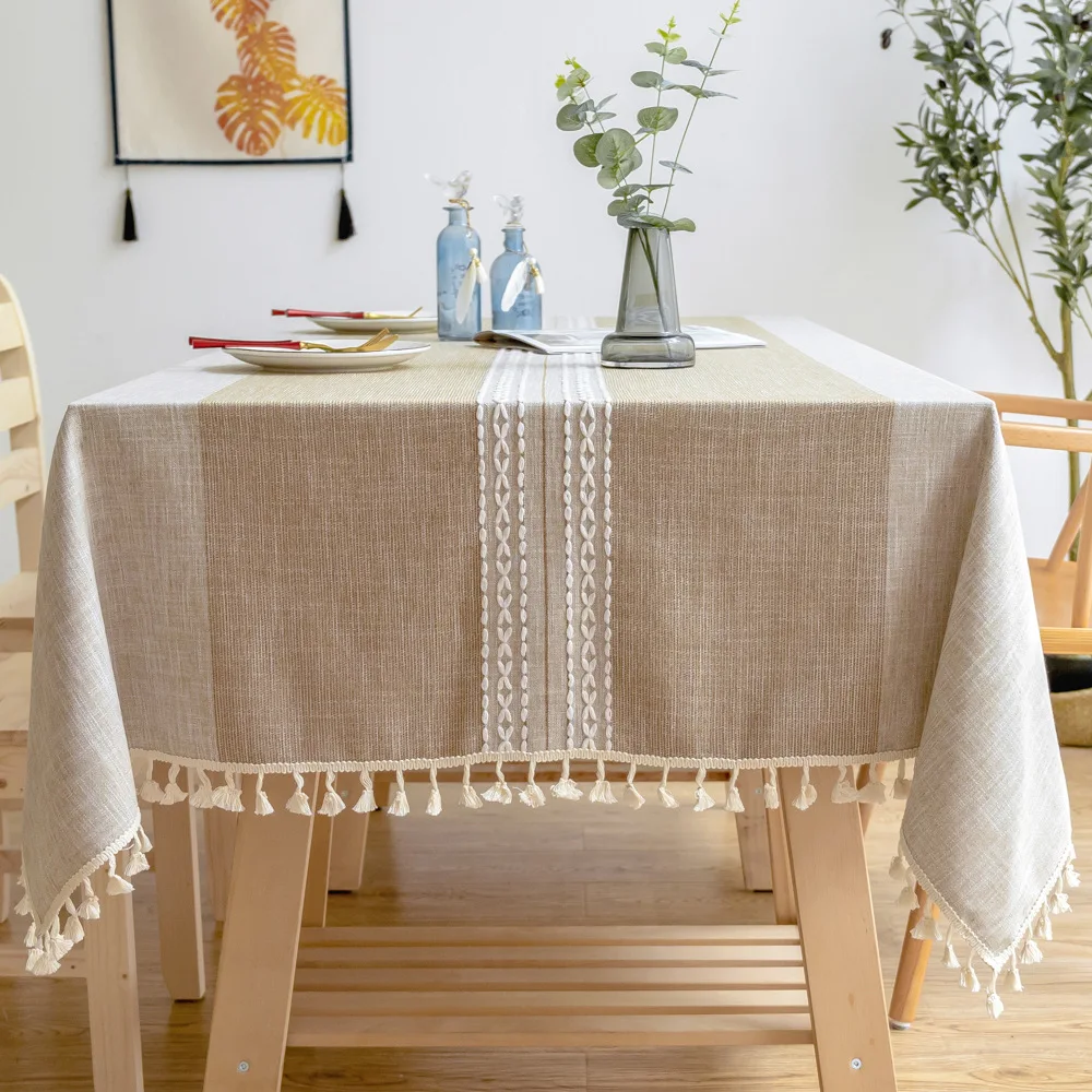 counter height table cloth