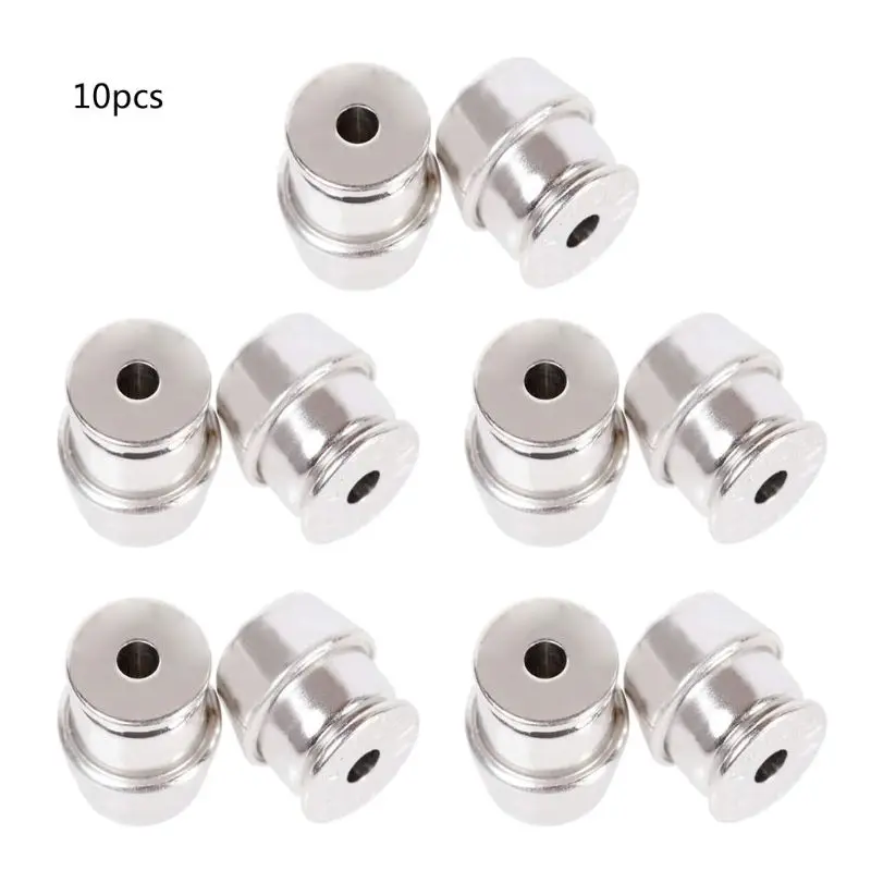 200pcs 5*6mm caps Earring Studs Backs Stopper Scrolls Ear Post Nuts  Findings DIY Blocked