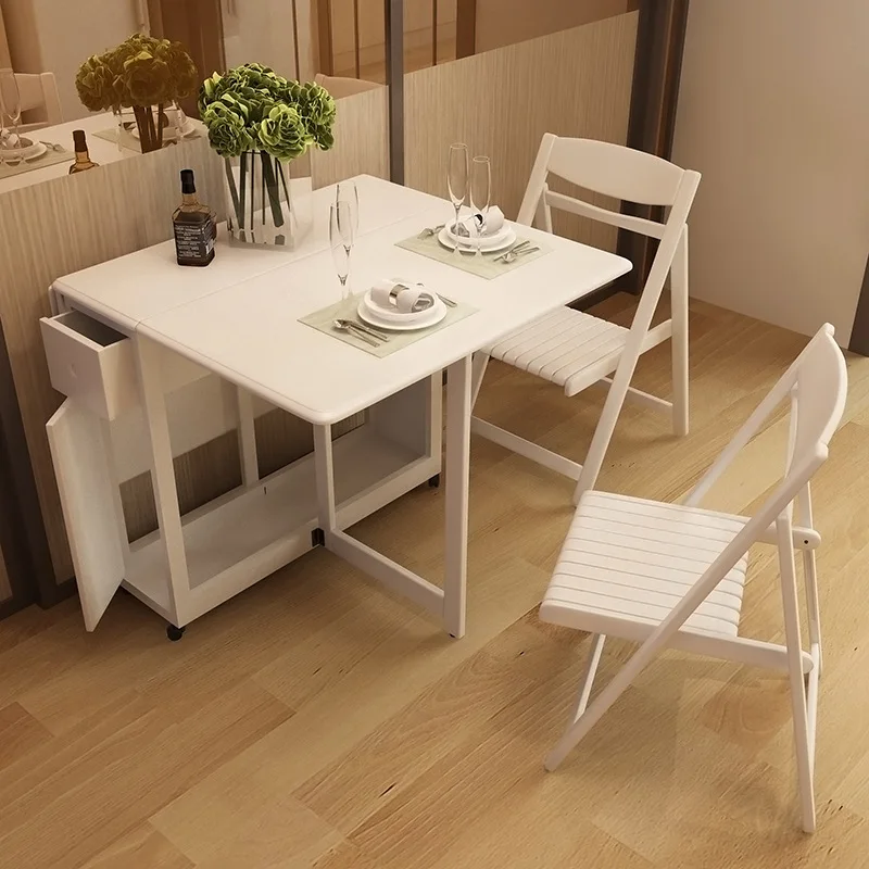 small wood dinette table