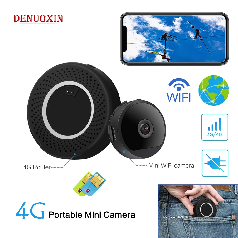 Купить Фотоаппарат и фото 3G/4G Mini Wireless Camera SIM Card GSM