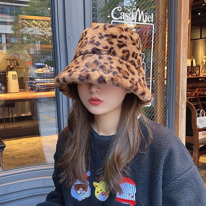 Autumn Winter Panama Hat for Women Faux 