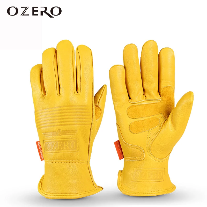 leather protective gloves