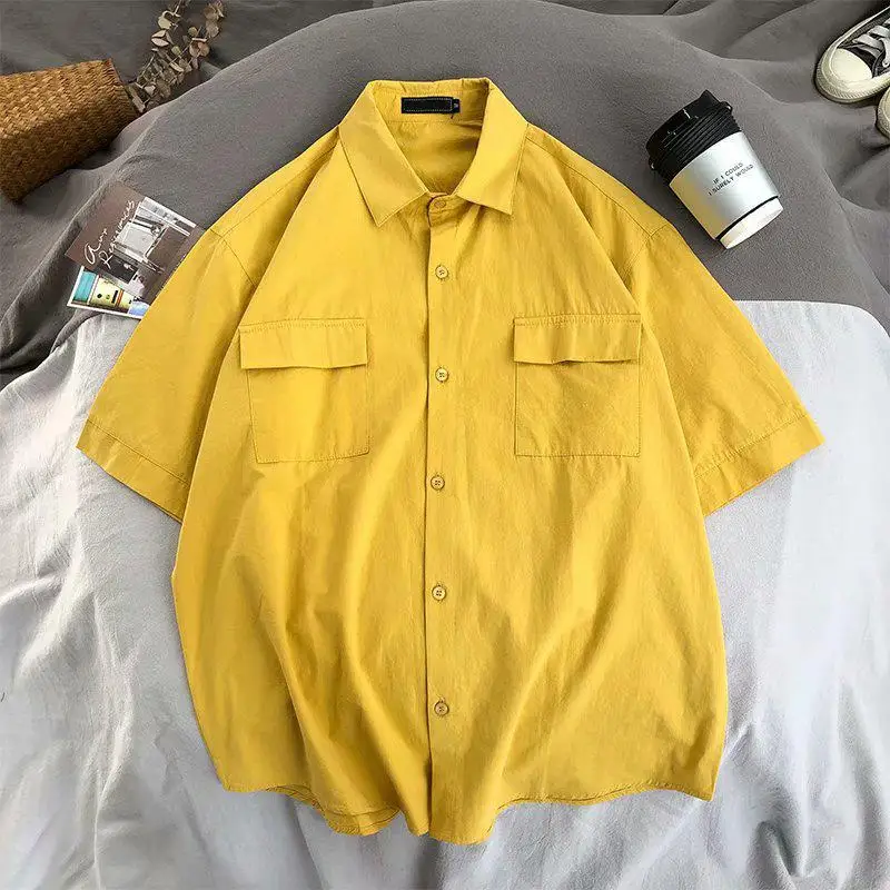 Men's casual double pocket shirt Clearance