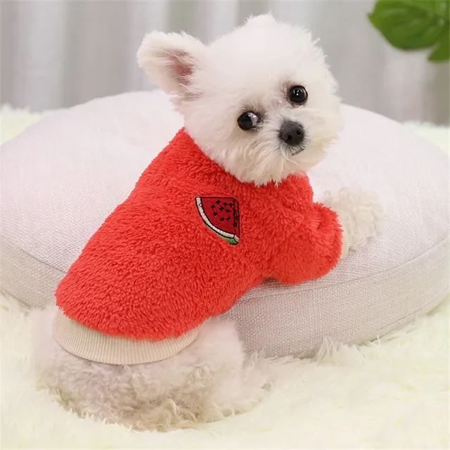 plush dog clothes