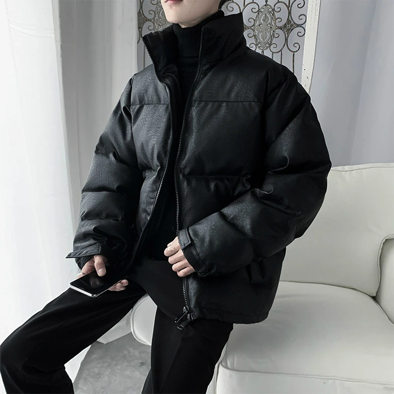 Collar Puffy Jacket Fashion Boys Coat 