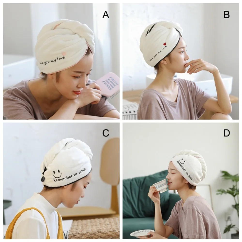 Magic Hair Fast Drying Salon Towel Hat 