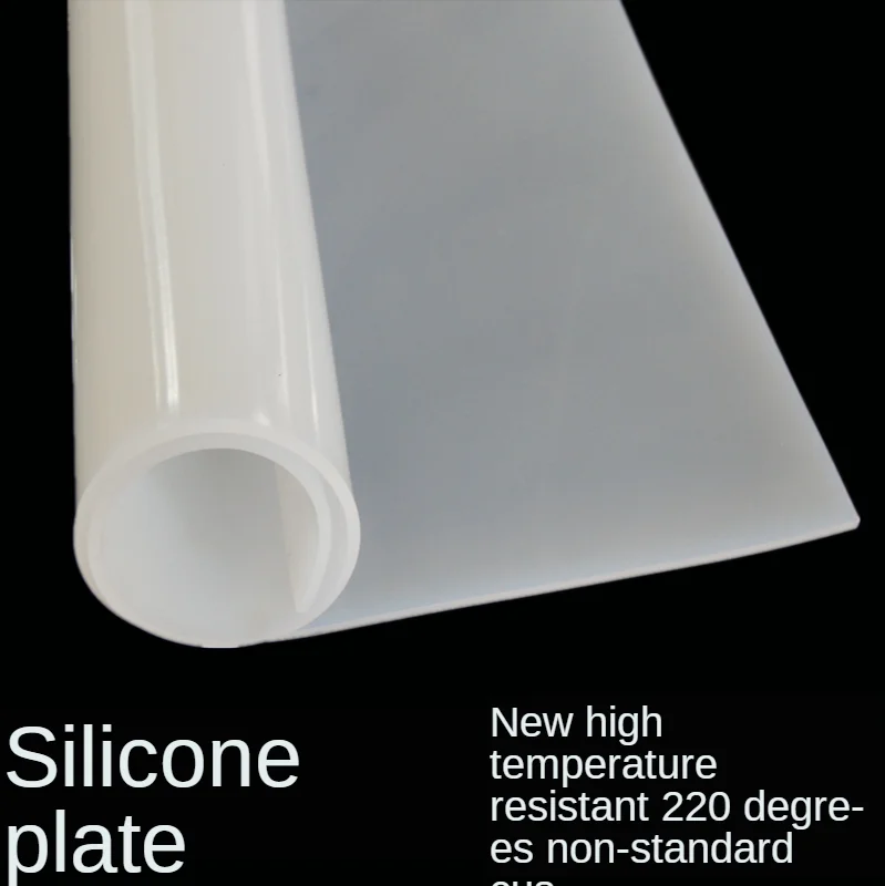 500*500mm Transparent/Black/Red Silicone Rubber Sheet High Temperature  Resistance Food Grade Silica Gel Plate - AliExpress