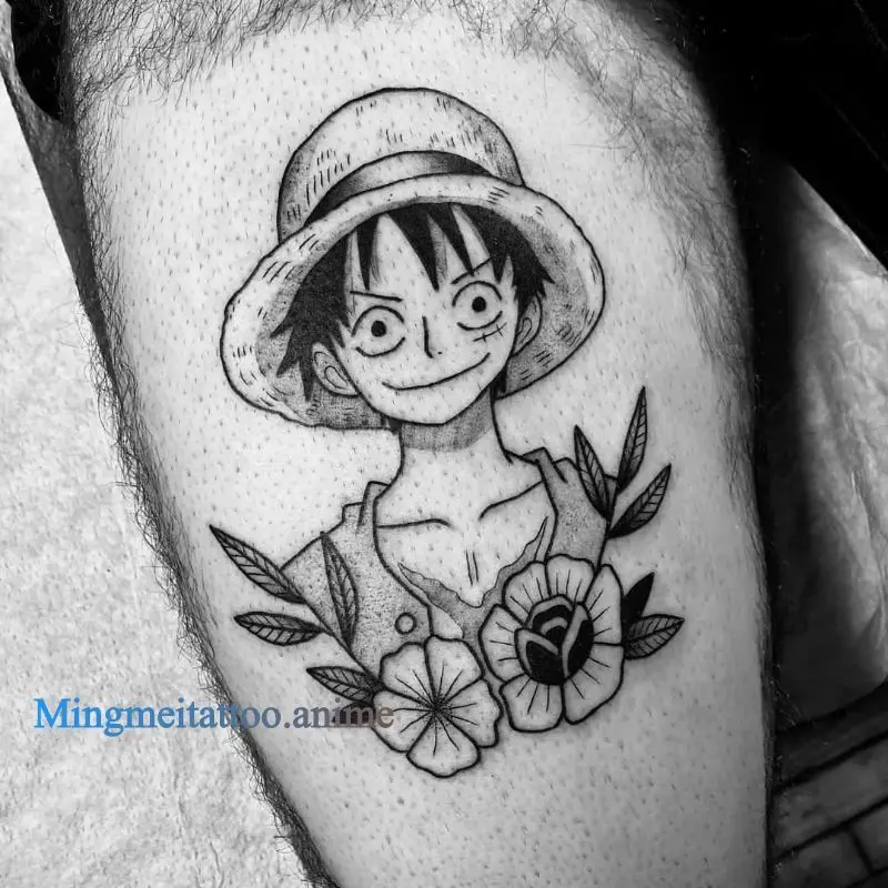 Acquistare Costumi E Accessori Anime One Piece Tattoo Tattoo Stickers Luffy Zoro Trafalgar Law Tattoo Sticker Waterproof Diy Sticker Color Tattoo Cosplay Props