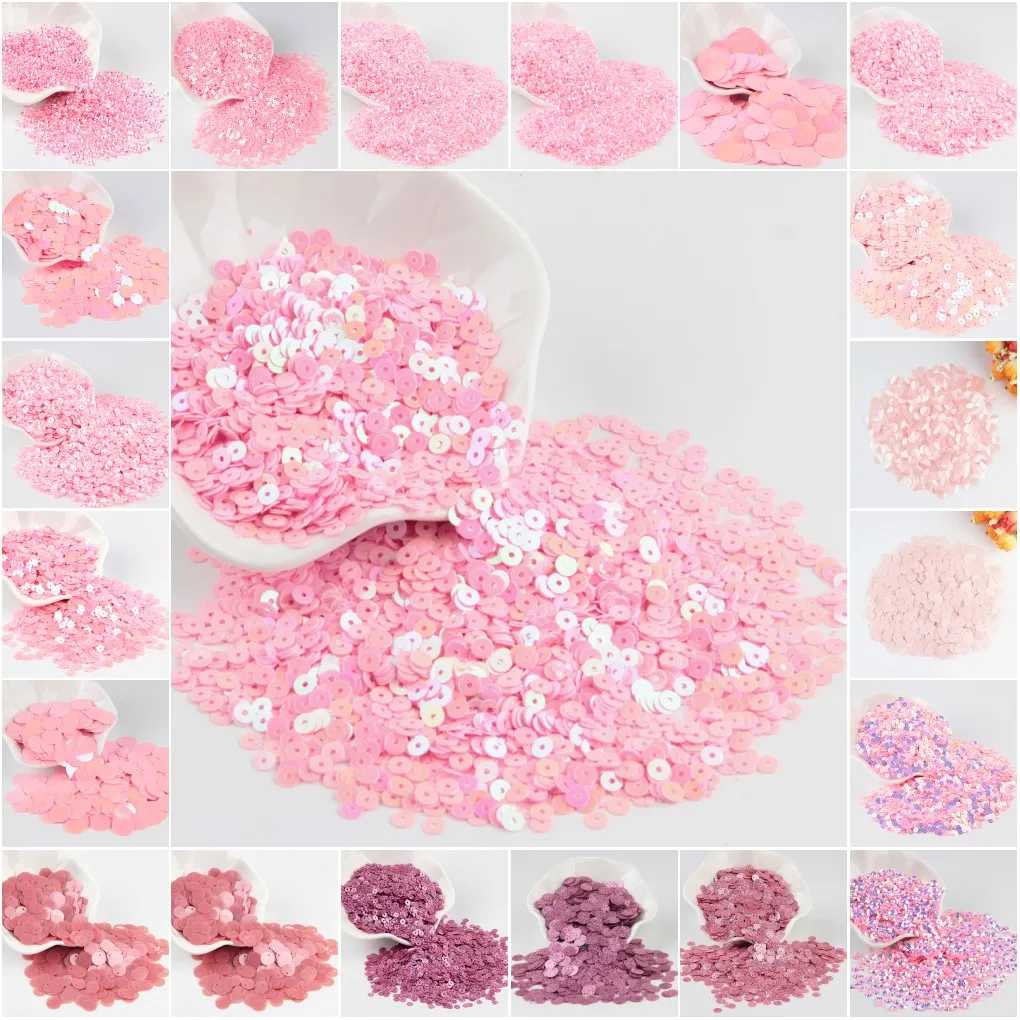 3mm 4mm 5mm 6mm Sequin Flat Round Loose Sequins Crafts Paillette Sewing  Clothes Decoration DIY Accessory Lentejuelas Para Coser - AliExpress
