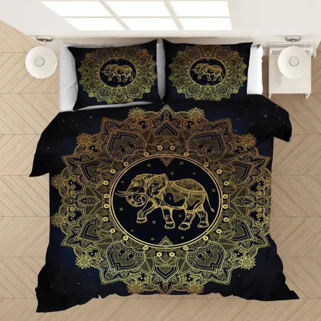 gold sun duvet