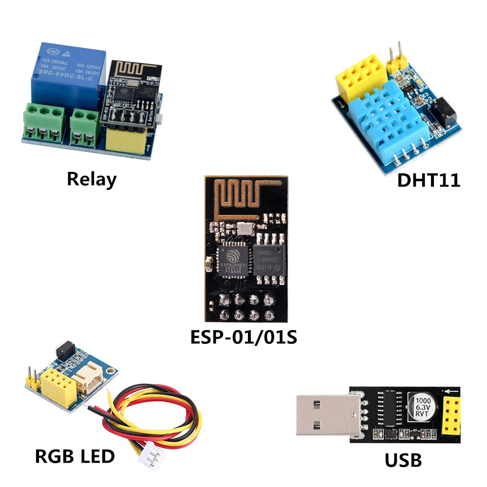 Details about  / 5//12V ESP8266 ESP-01 2//4-Channel WiFi Relay Module For IOT Smart Home APP Mobile