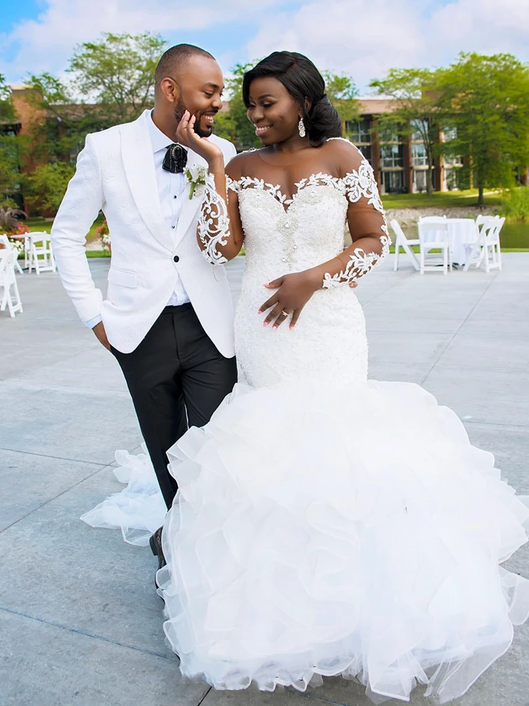 plus size african wedding dresses
