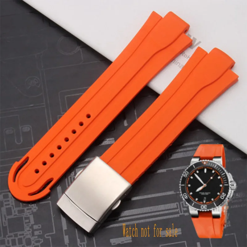 12mm Rubber Strap Watchband 