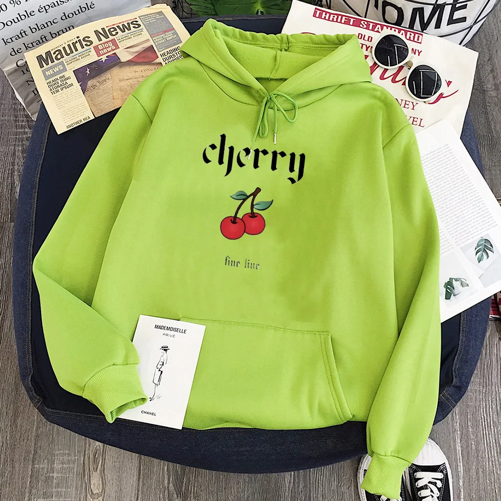 Cherry Hoodies Vintage Print 