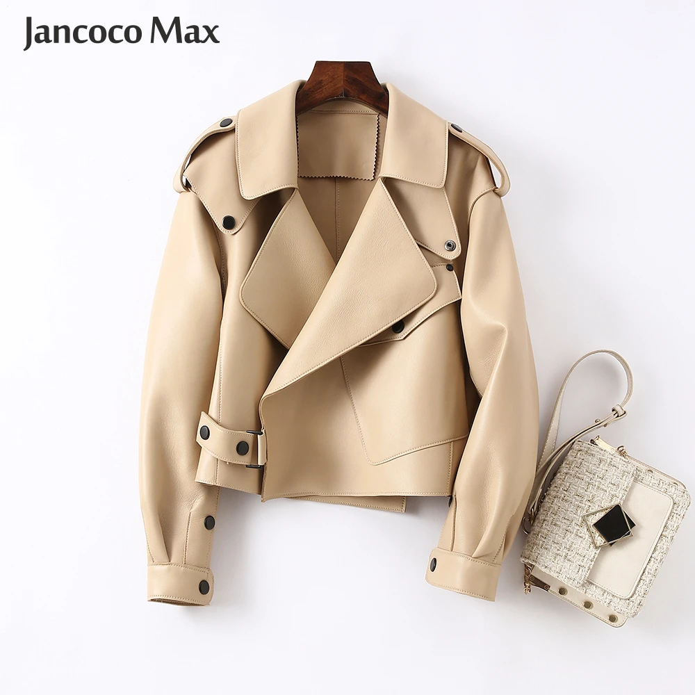 Sheepskin Coat For Women Leather Jacket 