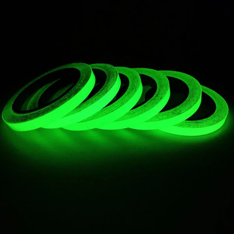 3M Luminous Tape Self-adhesive Glow Emergency Logo In The Dark Afety Stage Stickers Home Decor Party Supplies Decorative warning