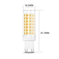Brightest G9 LED Lamp AC220V 5W 7W 9W 12W  Ceramic SMD2835 LED Bulb Warm/Cool White Spotlight replace Halogen light preview-2