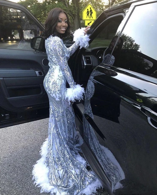 white prom dress sparkly