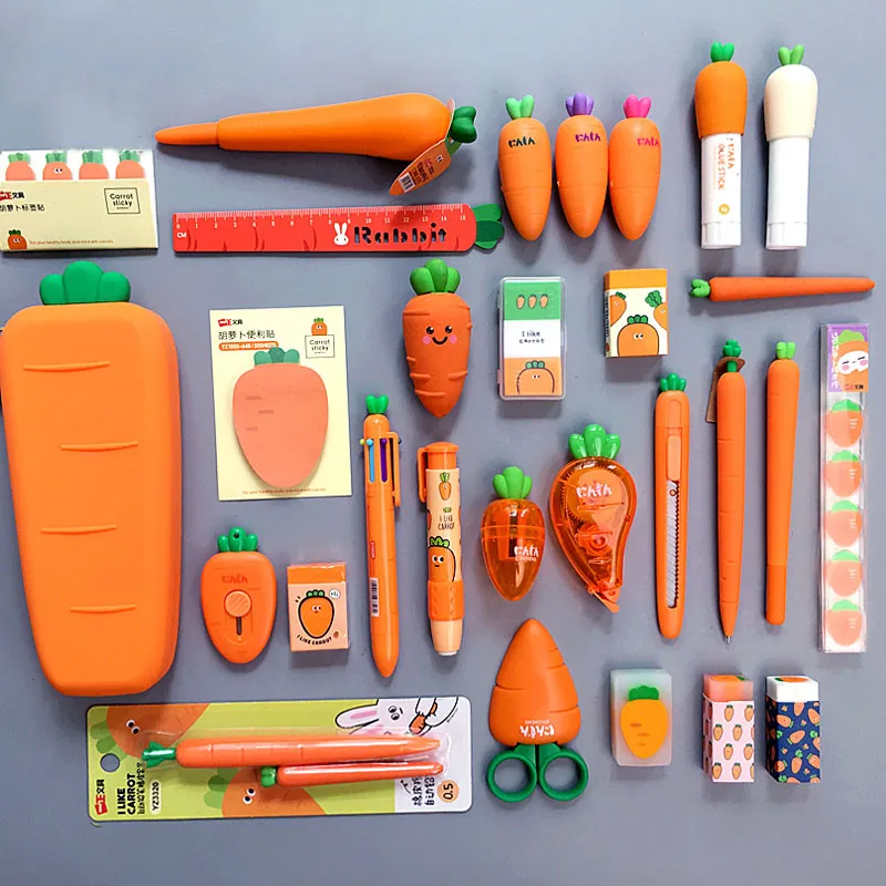 Купить Письменные и корректирующие материалы Sharkbang Creative Carrot Series Silicone Soft 