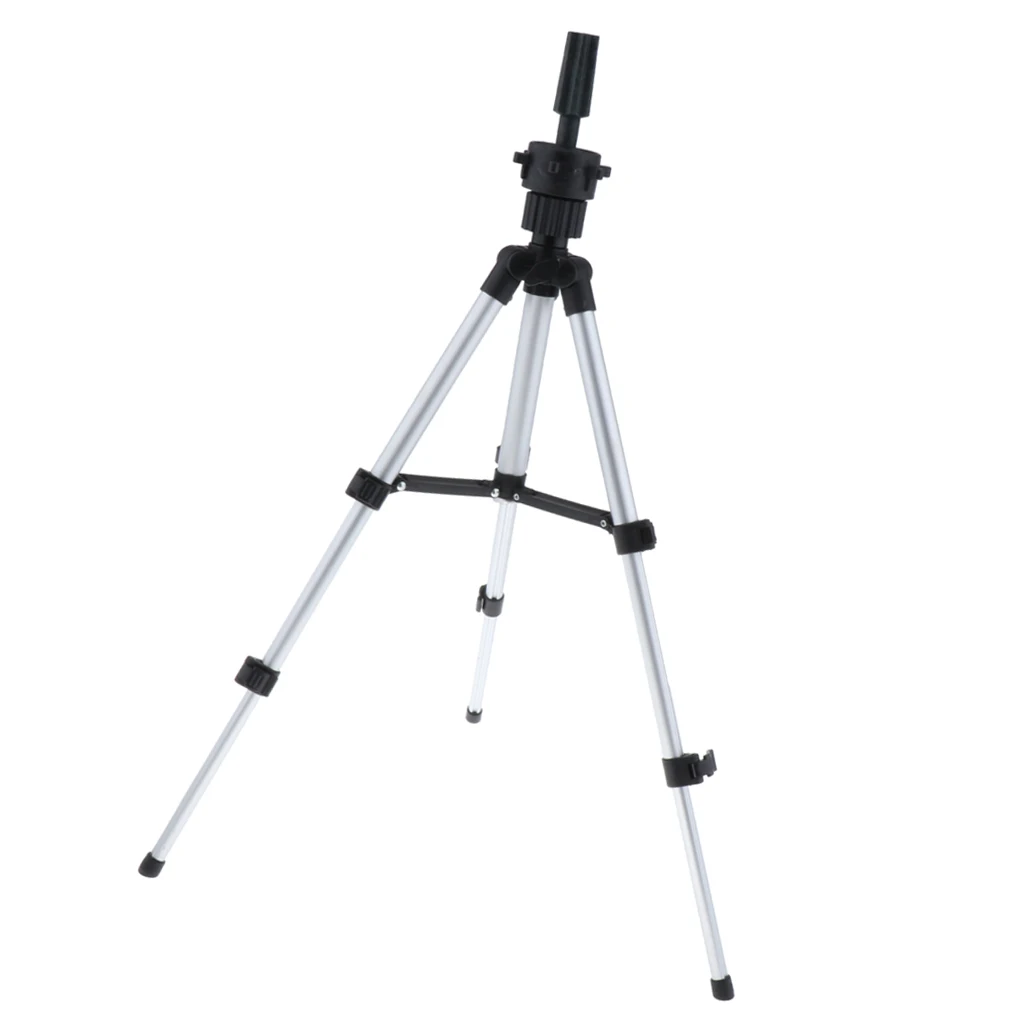 Αγορά Εργαλεία κομμωτηρίου & αξεσουάρ  Adjustable Mannequin Tripod Stand  for Wig Display Making Rotating Aluminum Travel Foldable Hairdressing Head  Manikin Holder