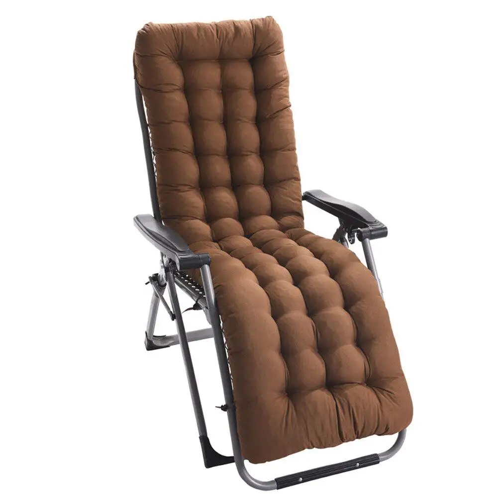 padded reclining sun lounger chair