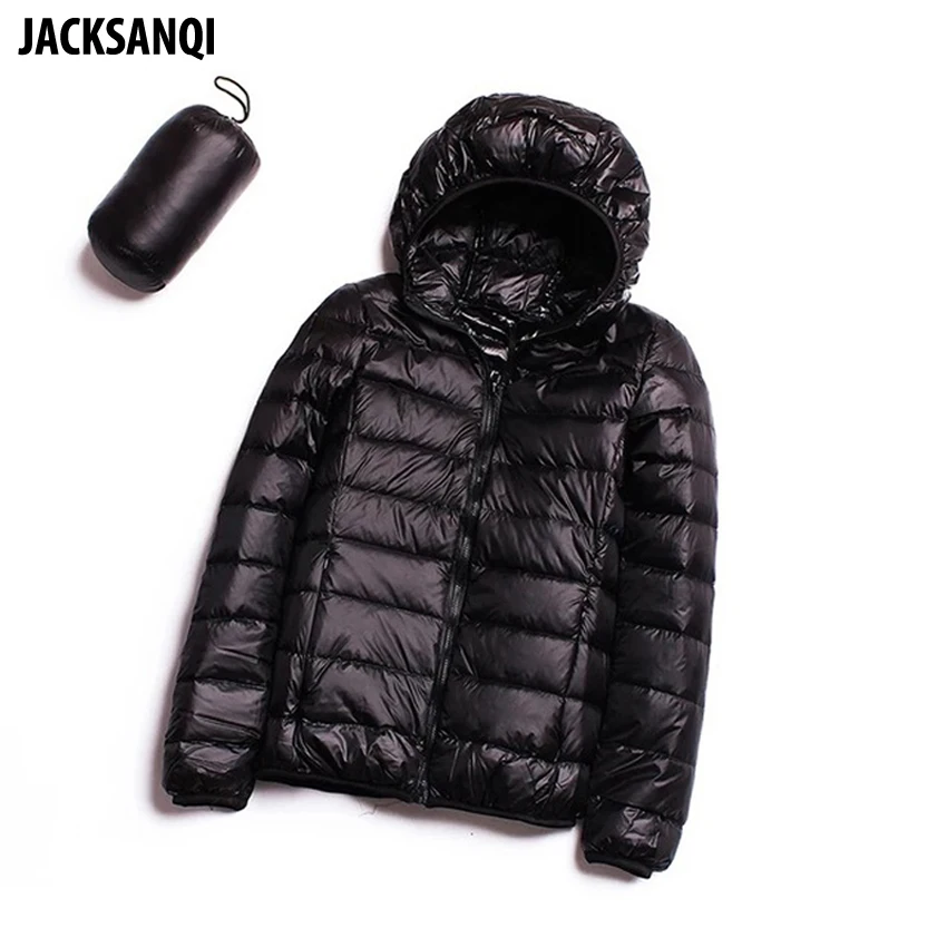 JACKSANQI Winter Women's Hooded Outdoor 