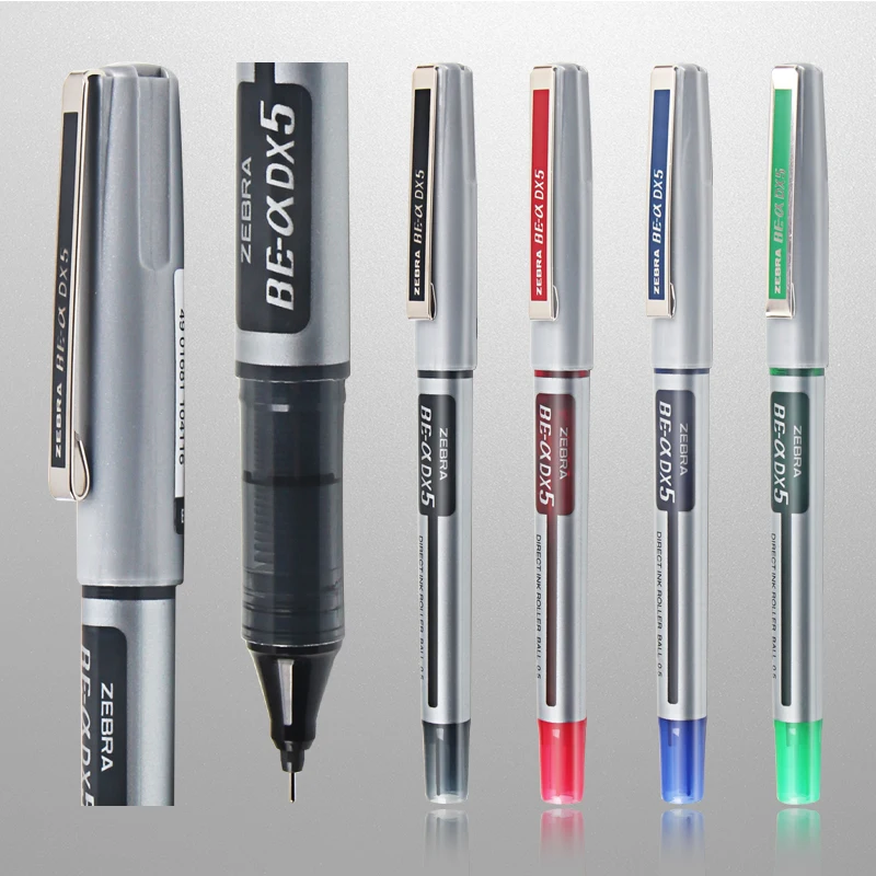 Αγορά Αναλώσιμα γραφής &; διόρθωσης  ZEBRA BE-a DX5 sign pens direct  liquid gel pen needle pen for school office stationery Large Ink Capacity  0.5mm