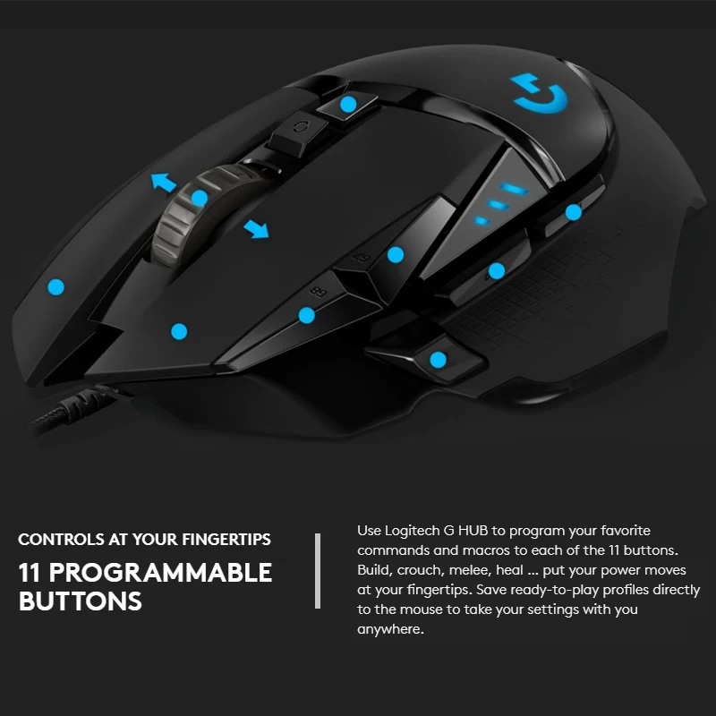 mouse with 11 buttons