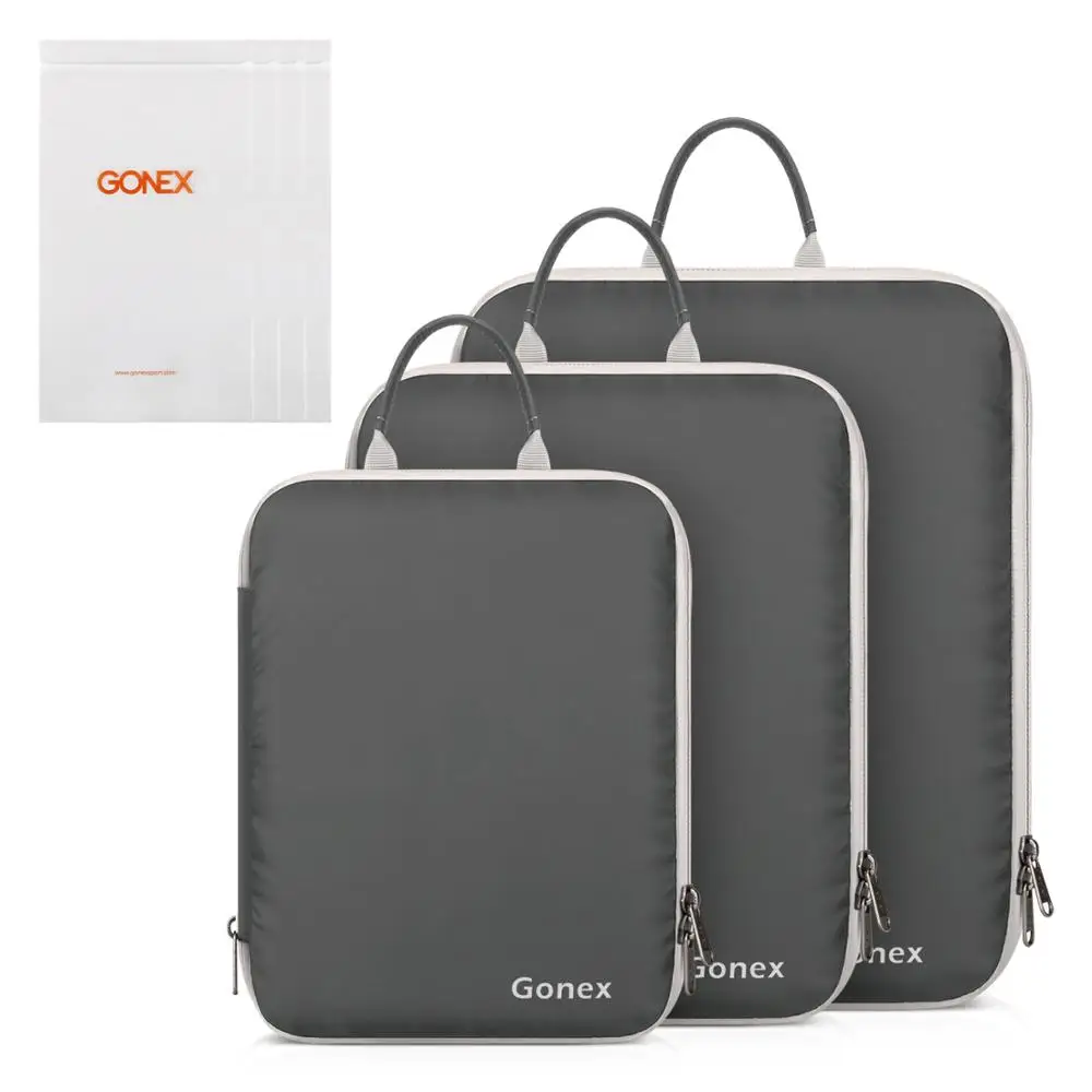 gonex compression packing cubes