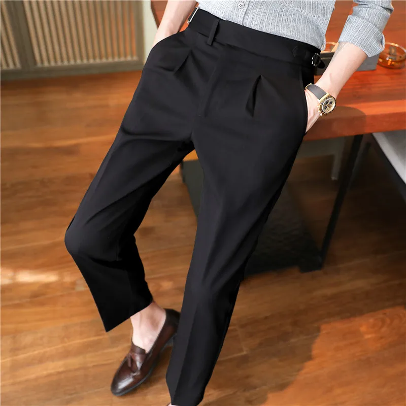 Formal Wear Office Trousers Mens