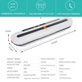Best Electric Vacuum Sealer Machine Automatic Food Vacuum With 10pcs Food Saver Bags Household Packaging Machine preview-5