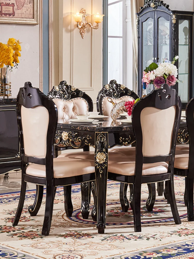 european style dining tables