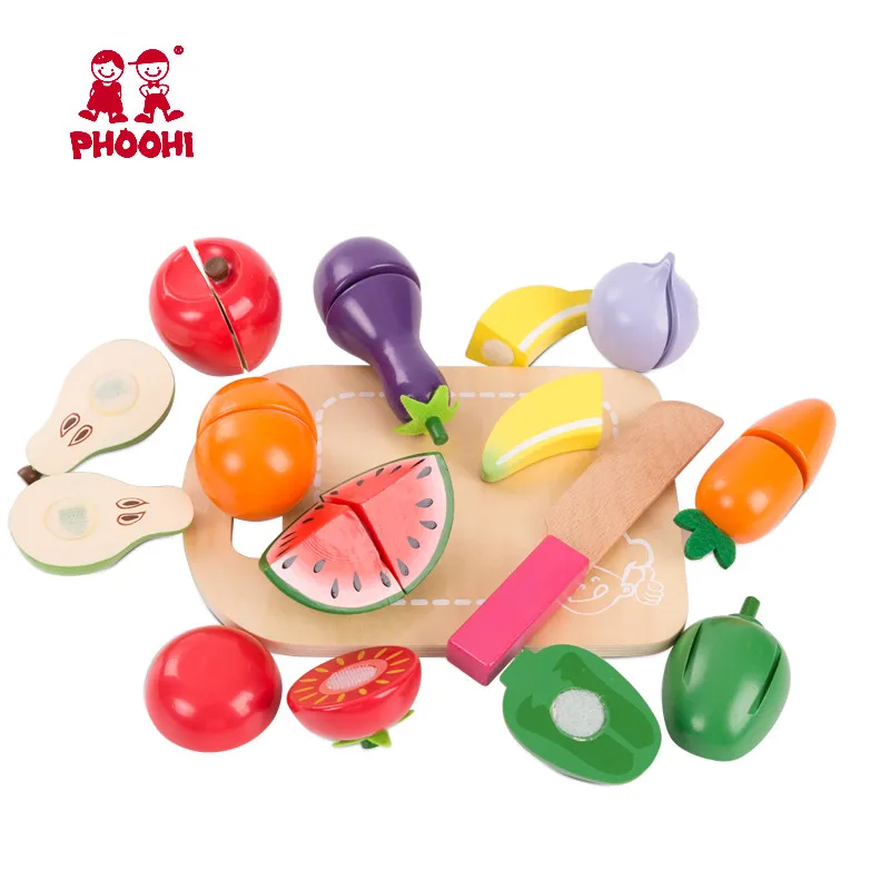 wooden veg toys