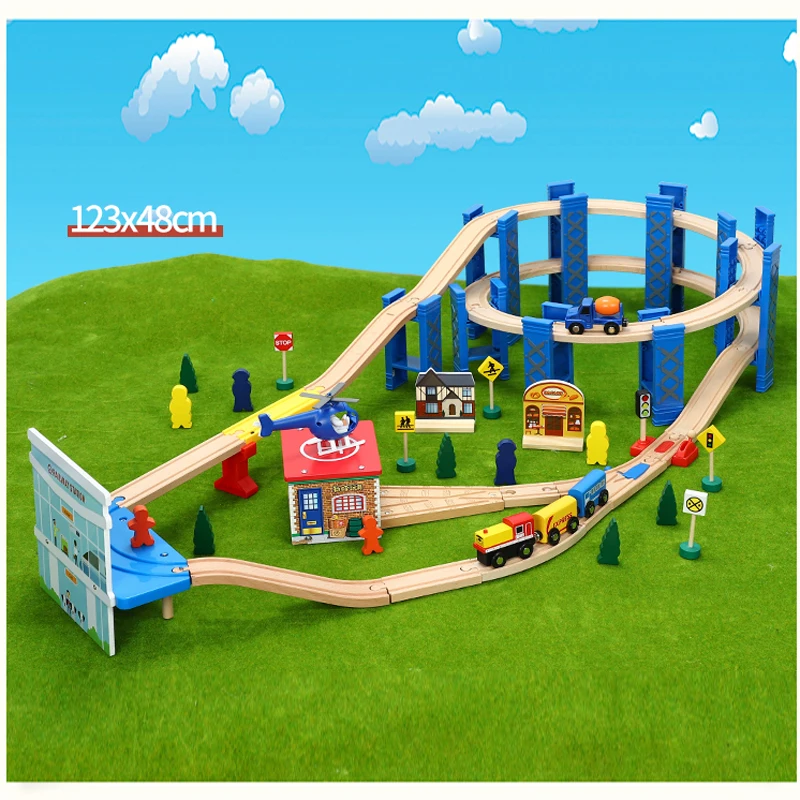 childrens rail car toy set