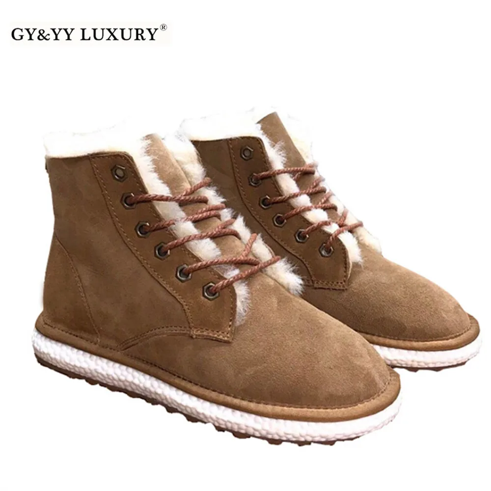 women's winter warm lace up boots