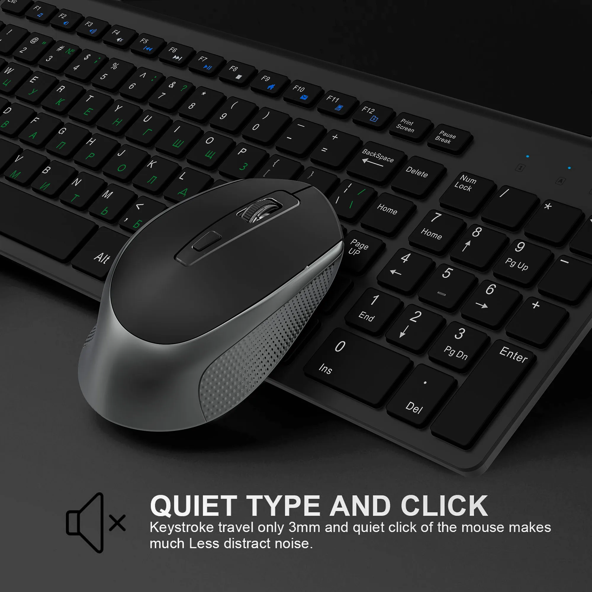 mouse and keyboard with usb