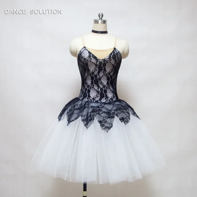 black lace ballet skirt