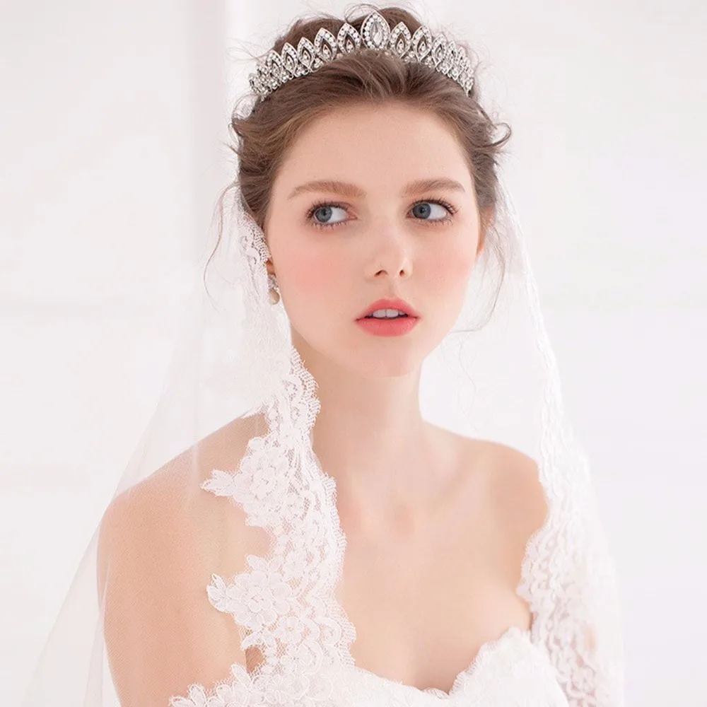 Wedding Hair Crowns Tiara Accessory Women Girls Headband Ornaments Headpiece New