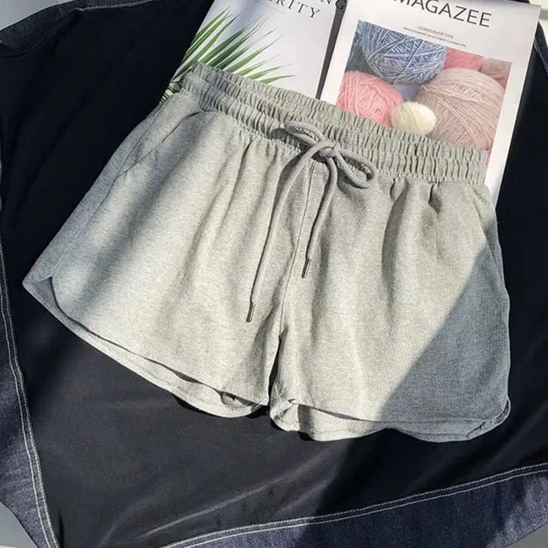 Women Shorts Summer Casual Solid 