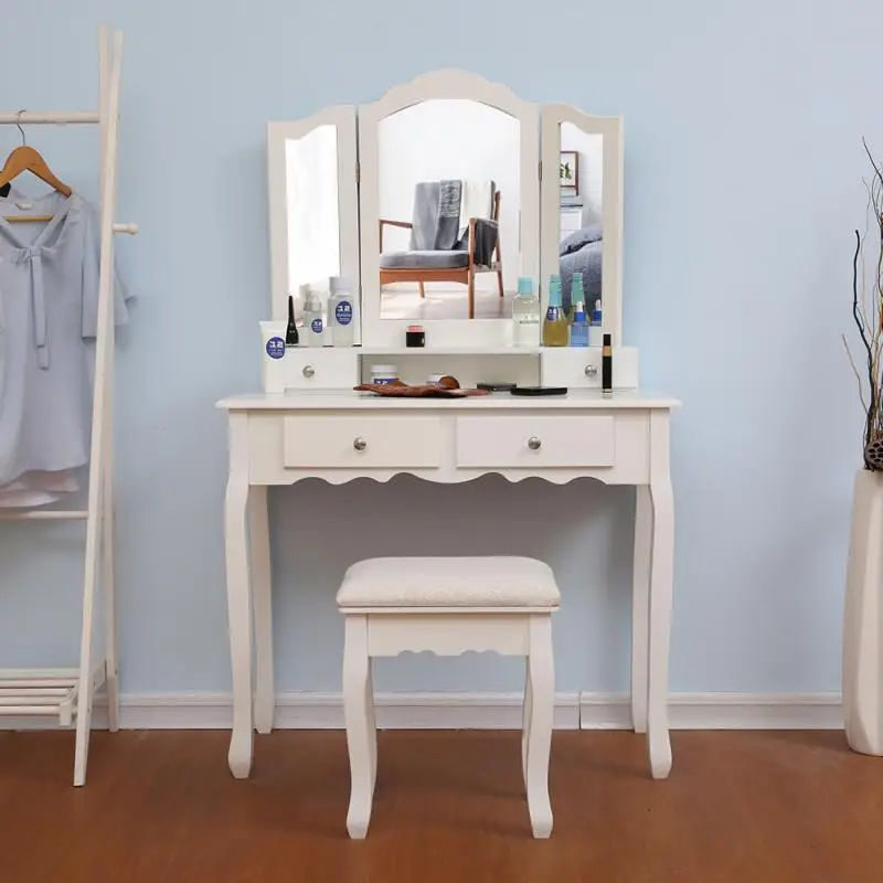 folding dressing table stool