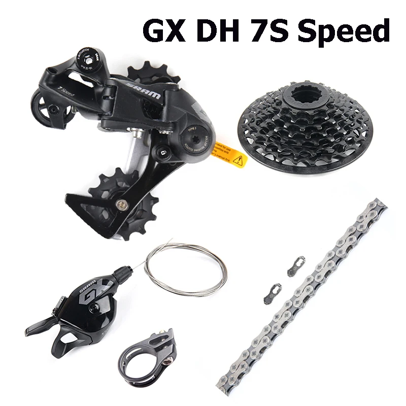 7 speed mtb groupset