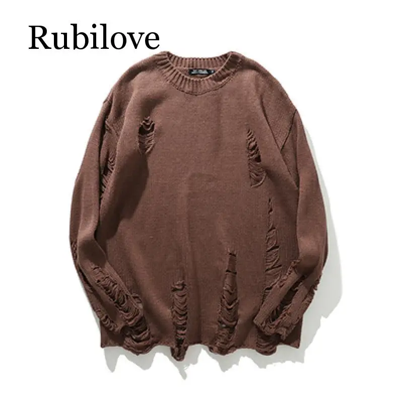 Harajuku Men's Pullover Fashion Striped 