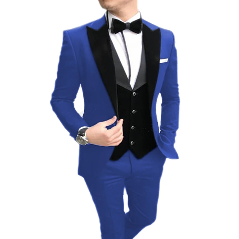 lapel vest suit