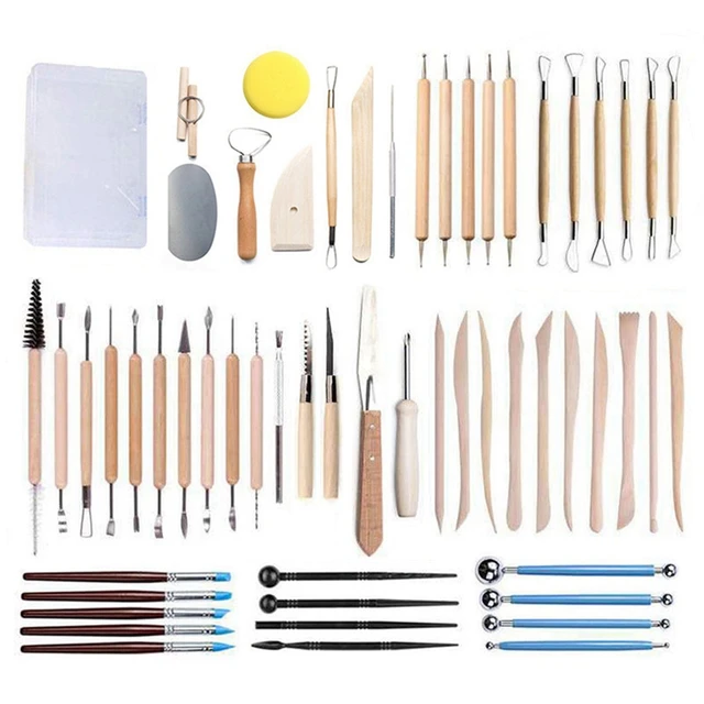 Ceramic Clay Tools Set Polymer Clay Tools Pottery Tools Set Wooden