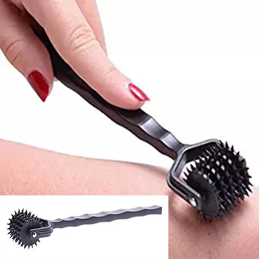 Prick 5 Row Spiked Wartenberg Pinwheel Pin