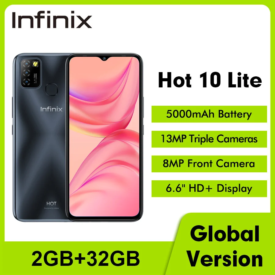 Купить Сотовые телефоны | Infinix hot 10 lite Global Version 2GB 32GB ...