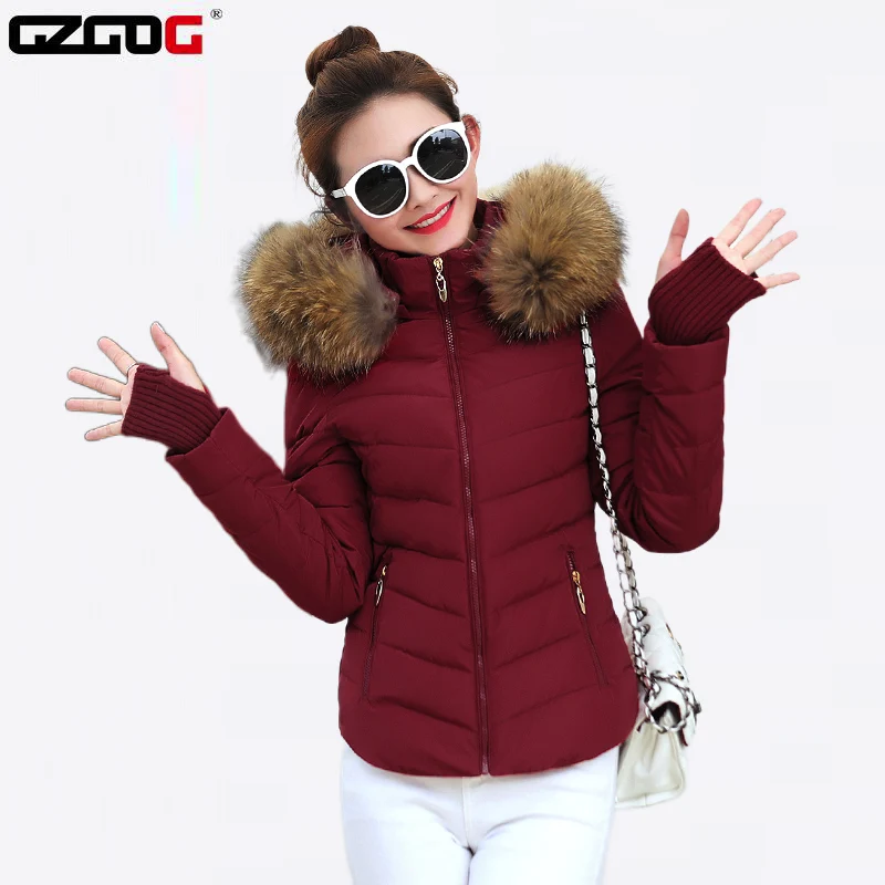 Fashion Winter Jacket Women Big Fur Belt Hooded Thick Down Parkas X-Long Female  Jacket Coat Slim Warm Winter Outwear 2019 New