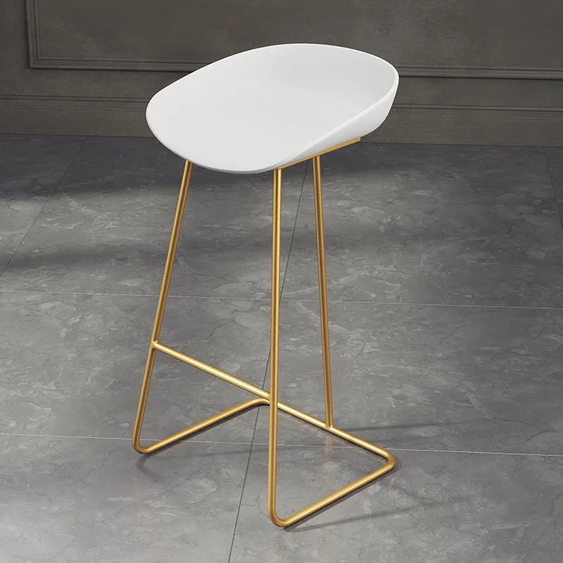 gold high stool